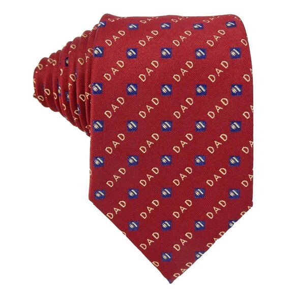 Father's Day Tie Dad Birthday Necktie Vintage 1980s - Picture 1 of 4